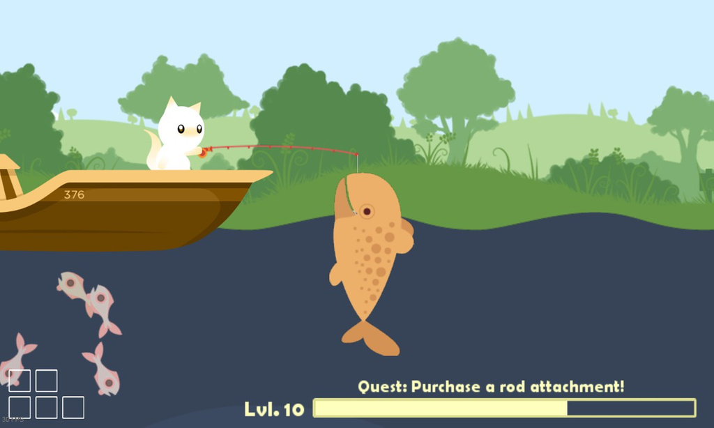 cat goes fishing free