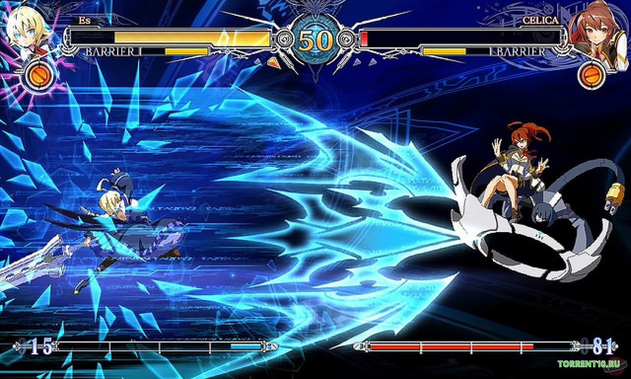 blazblue central fiction character list